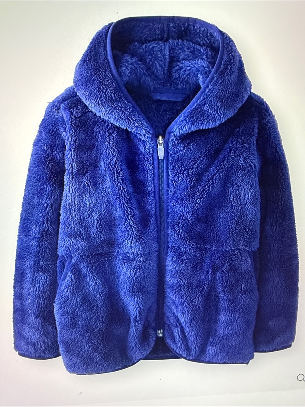 NBW Hanna Andersson Marshmallow Fleece Zip Up Jacket, 10